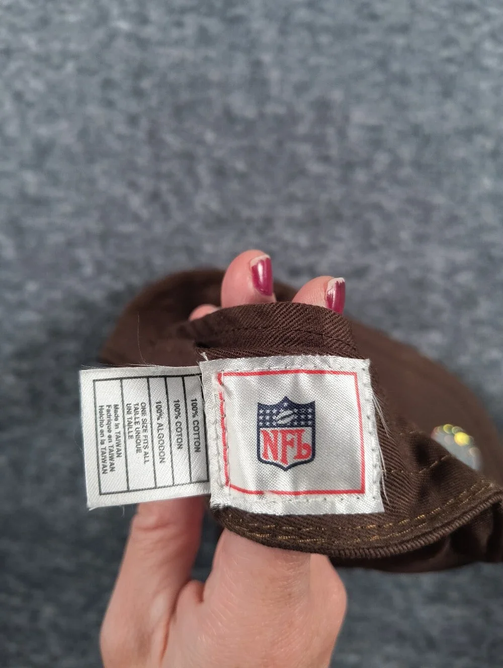 Cleveland Browns adjustable sun visor, adult OS